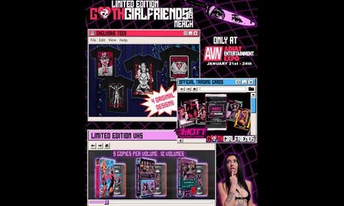Goth Girlfriends to Host Booth at 2026 AVN Expo