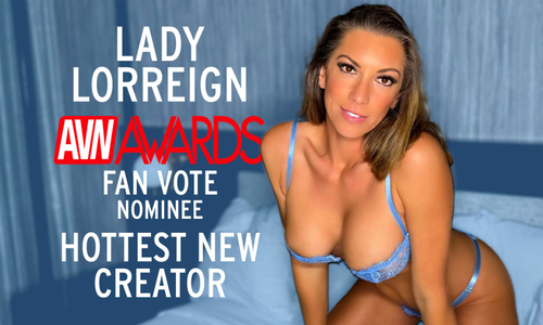 Lady LorReign Up for Hottest New Creator at 2026 AVN Fan Awards