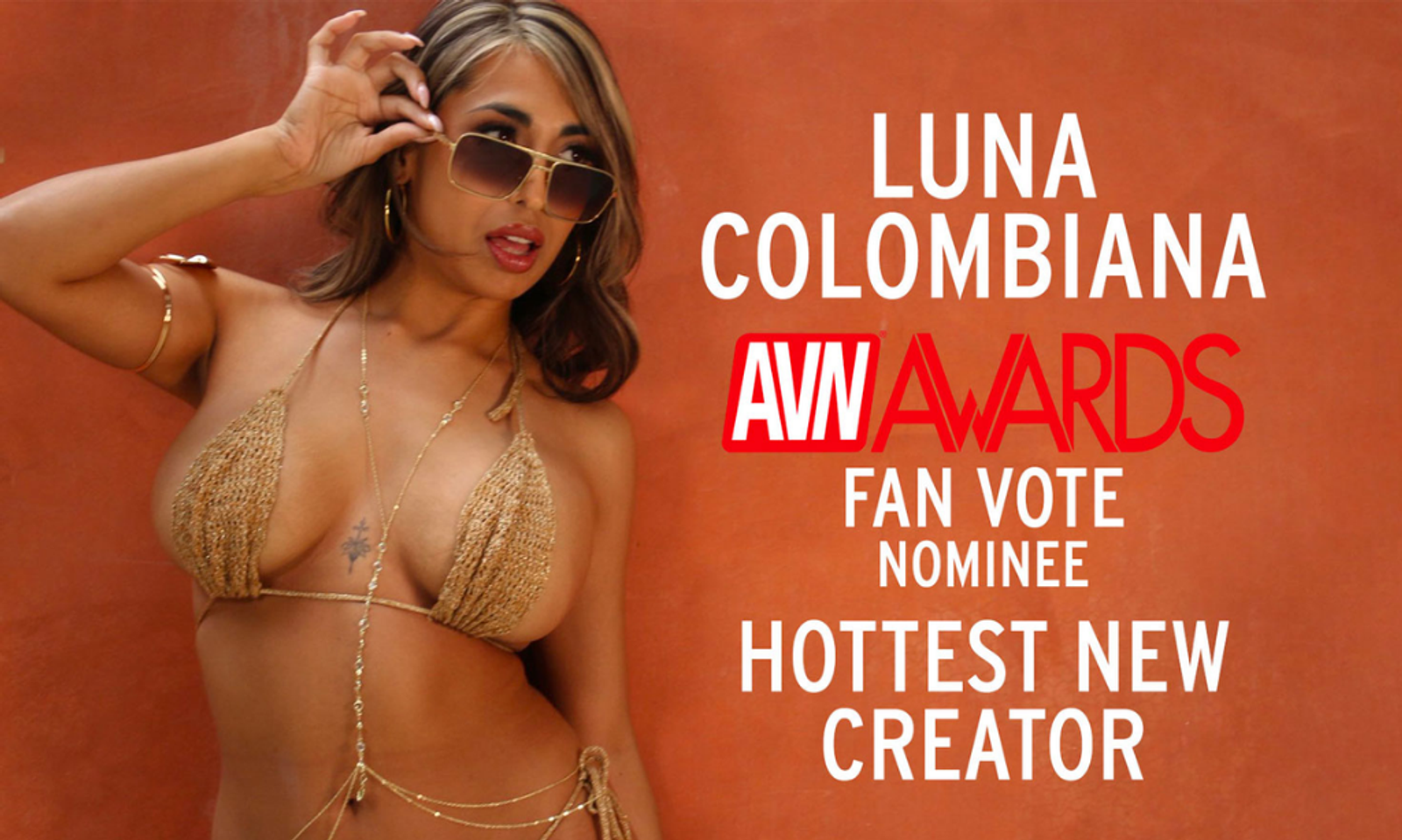 Luna Colombiana Nominated Hottest New Creator at AVN Fan Awards