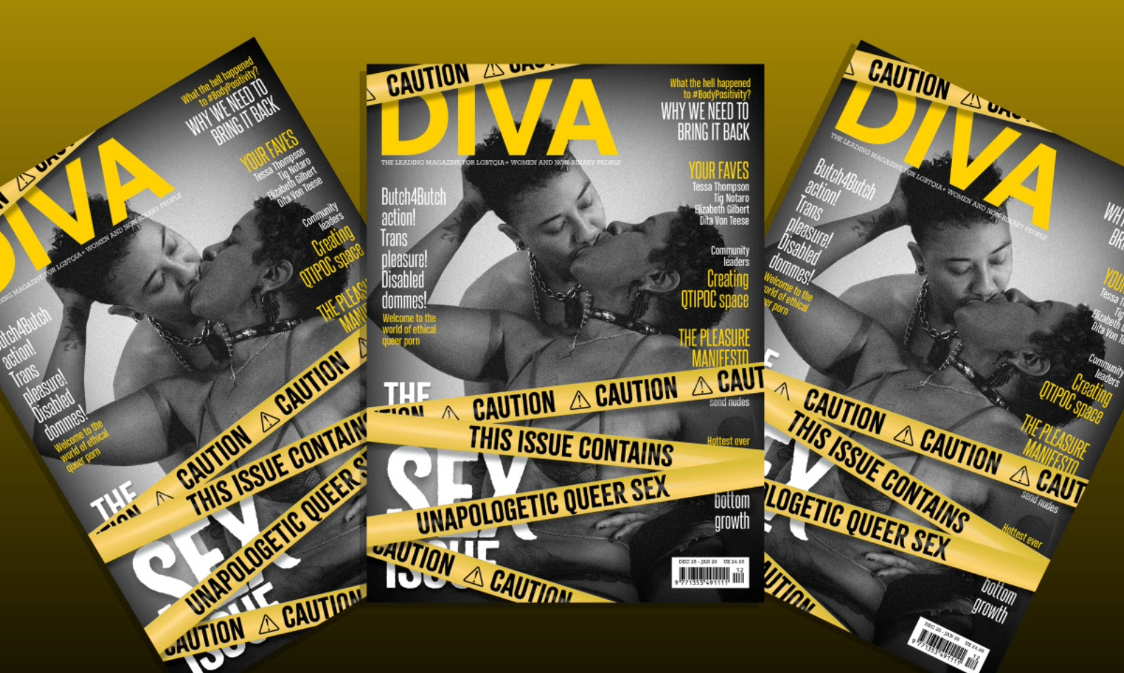 CrashPadSeries.com Featured in Diva Magazine's Sex Issue