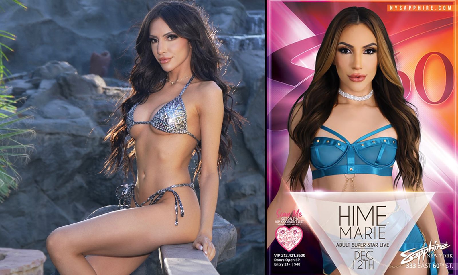 Hime Marie Returns to Sapphire 60 NYC on Friday