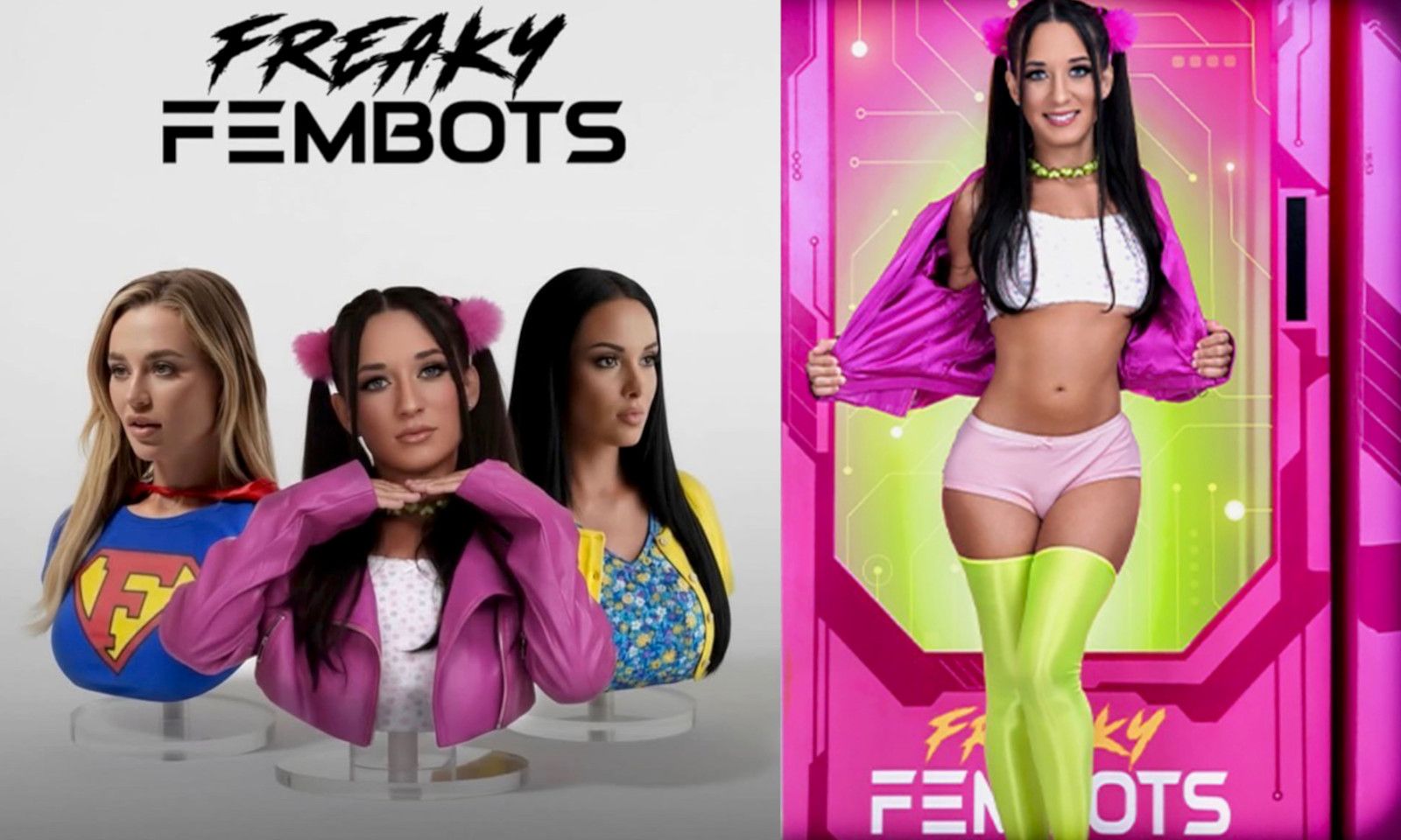 Freya Von Doom Returns to TeamSkeet for ‘Freaky Fembots'