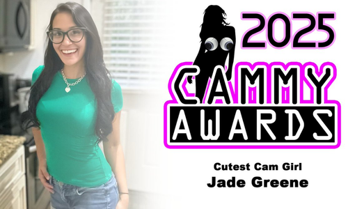 Jade Greene Named Cutest Cam Girl at 2026 Cammy Awards