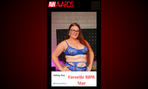 Ashley Ace Earns Nomination at 2026 AVN Fan Awards