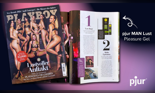 pjur Man Lust Featured in Playboy Germany's 2026 Sex Trends