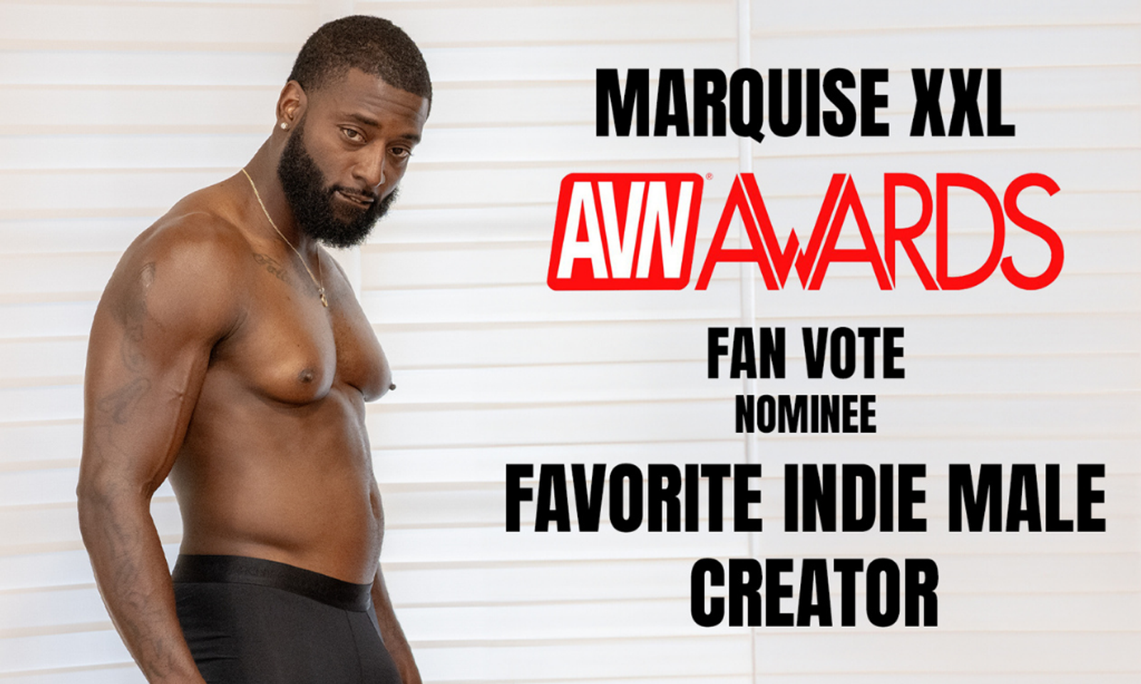 Marquise XXL Nominated at 2026 AVN Fan Awards