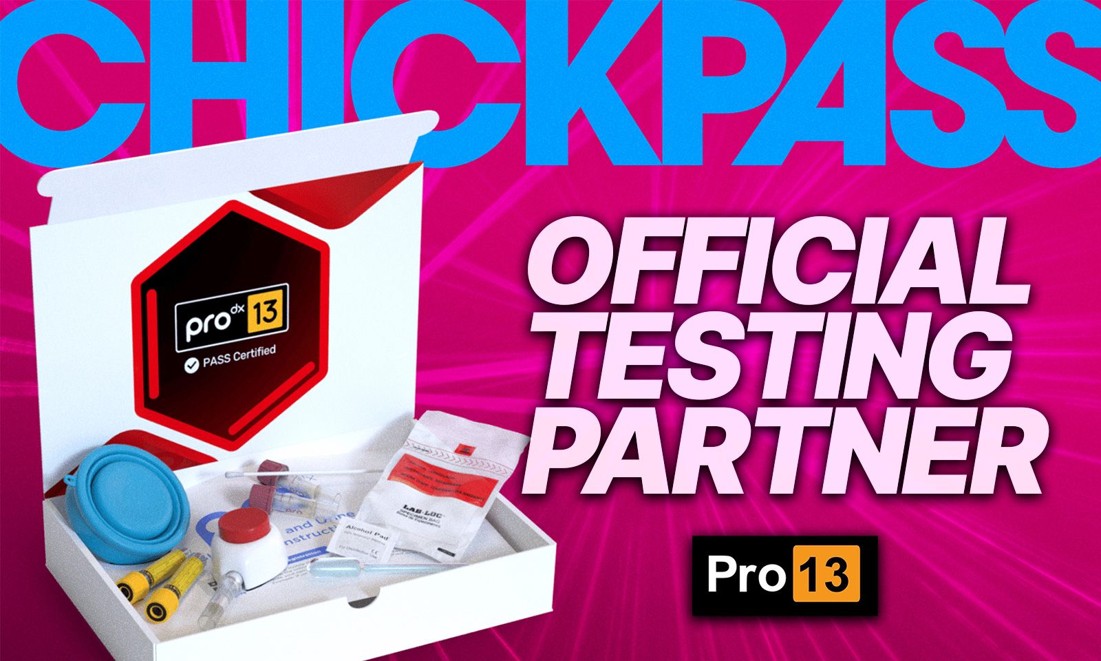 ChickPass, Pro13 Partner For Streamlined Performer Testing