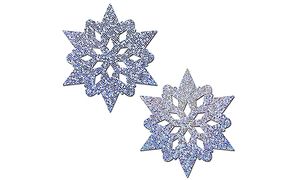 Glitter Snowflake Pasties