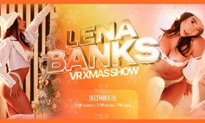 DreamCam ‘VR Xmas Show’ Stars Columbian Lena Banks on Friday