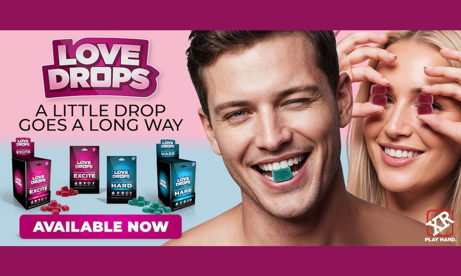 XR Brands Launches ‘Love Drops’ for Couples Season, Spring Sales