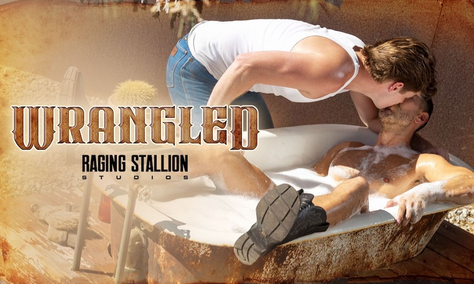 Raging Stallion Gets Rustic for Cowboy Feature ‘Wrangled’