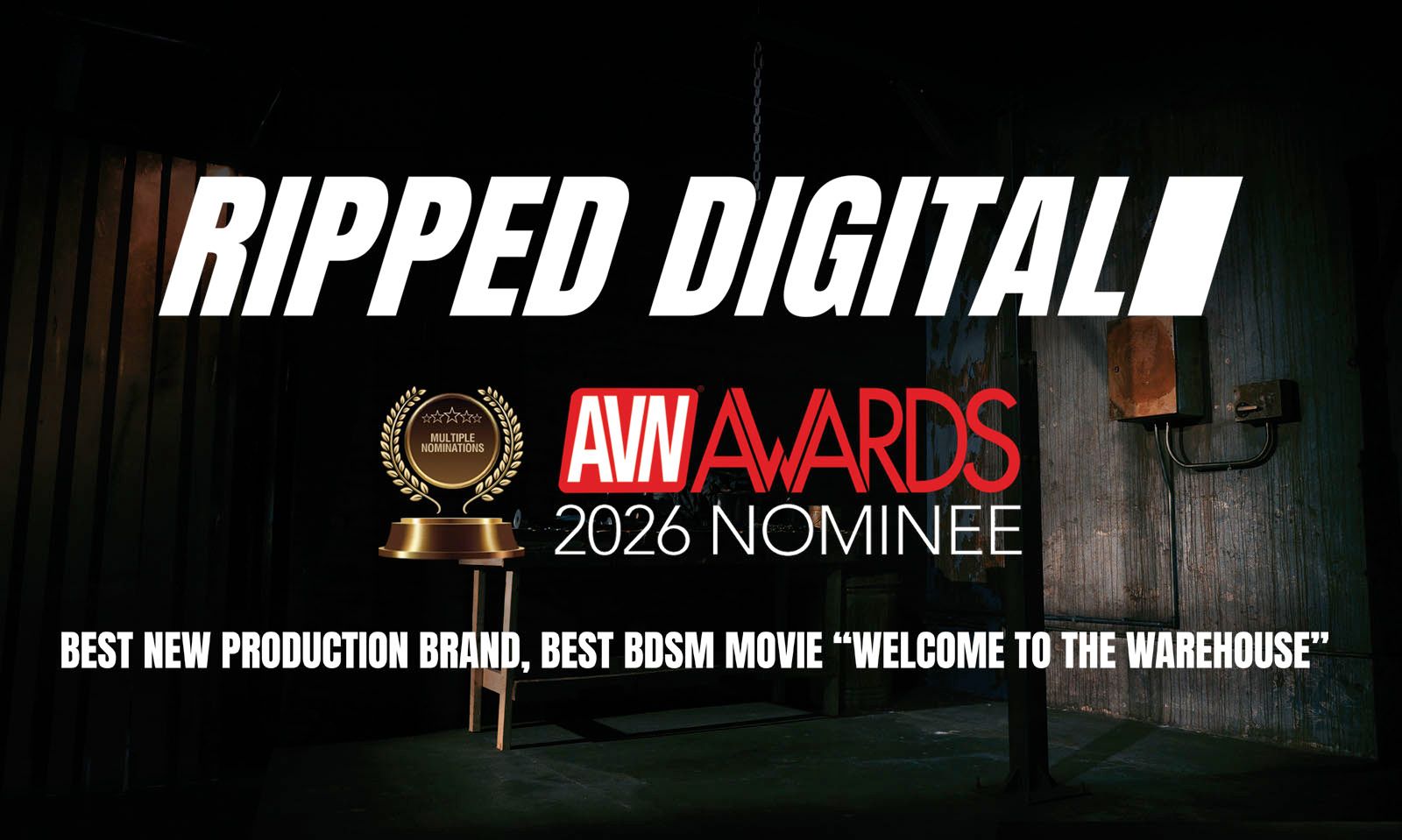 Best New Production Brand Nominee Ripped Digital to Debut at AVN