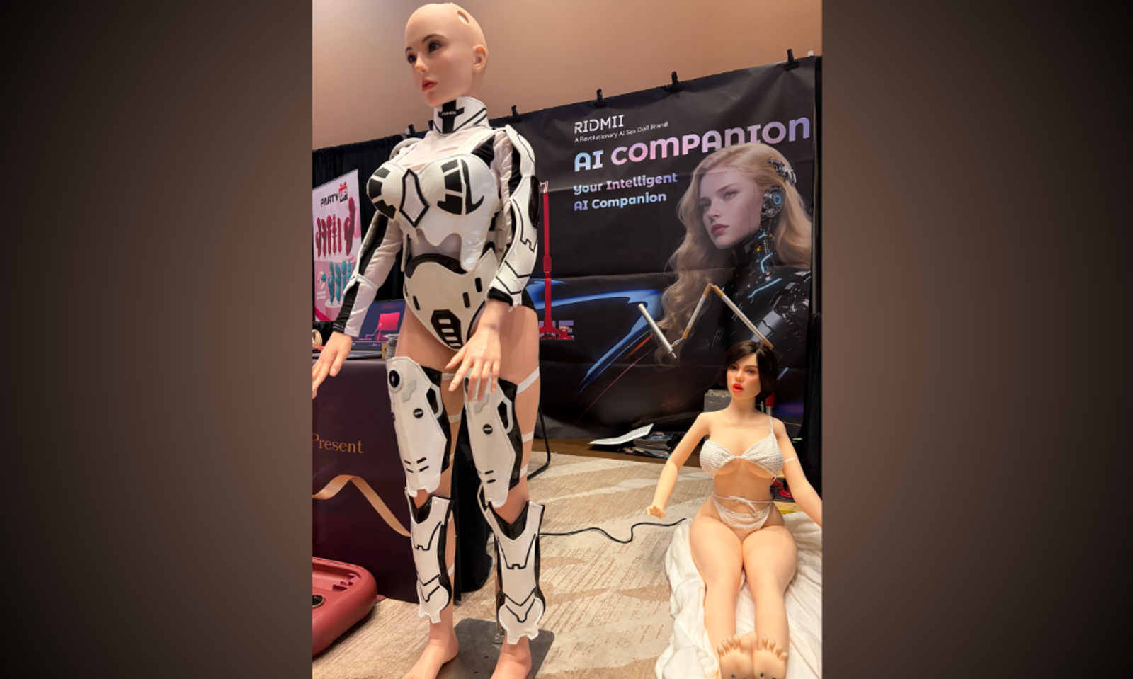 Ridmii Showcases Latest AI Doll at AVN Adult Entertainment Expo