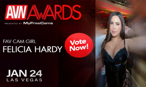 Felicia Hardy Up for Favorite Cam Girl at 2026 AVN Fan Awards