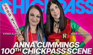 ChickPass Celebrates Anna Cummings’ 100th Scene for the Studio
