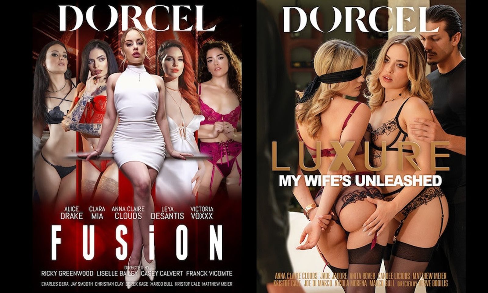 Dorcel Bows Anna Claire Clouds Vehicles ‘Fusion,' ‘Luxure’
