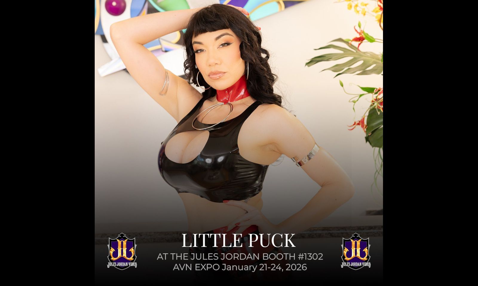 Little Puck Joins Jules Jordan Video at 2026 AVN Expo
