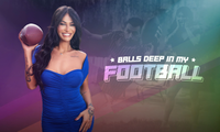 Victoria Grant, Johnny Palms Star in 'Balls Deep in My Football'