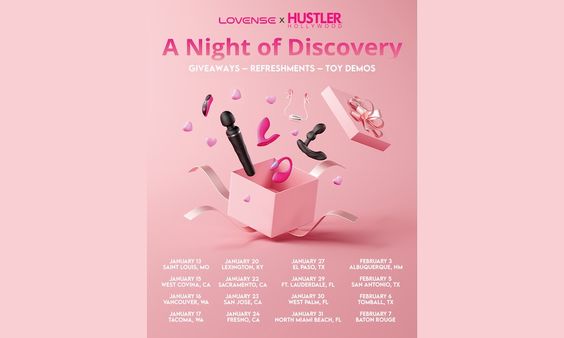 Lovense, Hustler Hollywood Join for ‘Night of Discovery’ Events