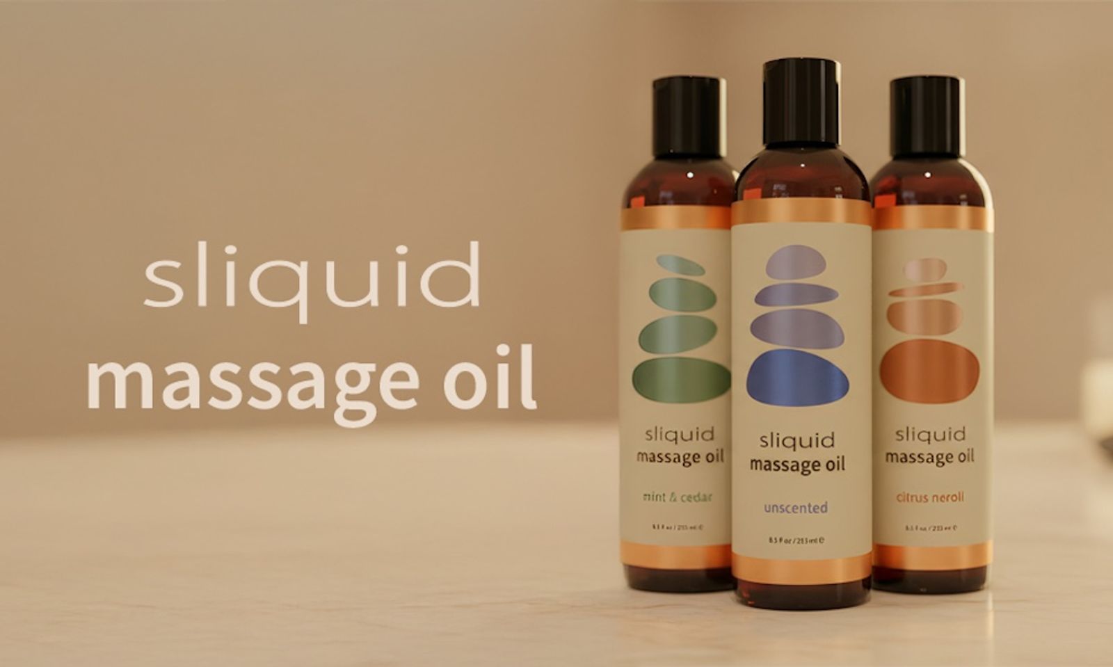 Sliquid Debuts New Scents, Look for Massage Oil Collection