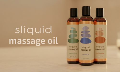 Sliquid Debuts New Scents, Look for Massage Oil Collection