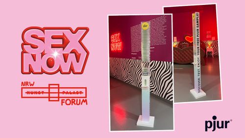 pjur Presents New SachetCard Dispenser at Sex Now Exhibition