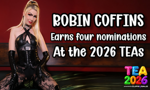 Robin Coffins Receives Four Nominations  at 2026 TEAs