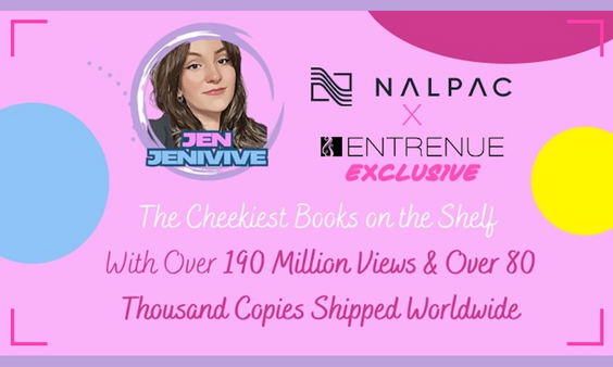 Entrenue/Nalpac Ink U.S. Distro Deal for Author Jen Jenivive