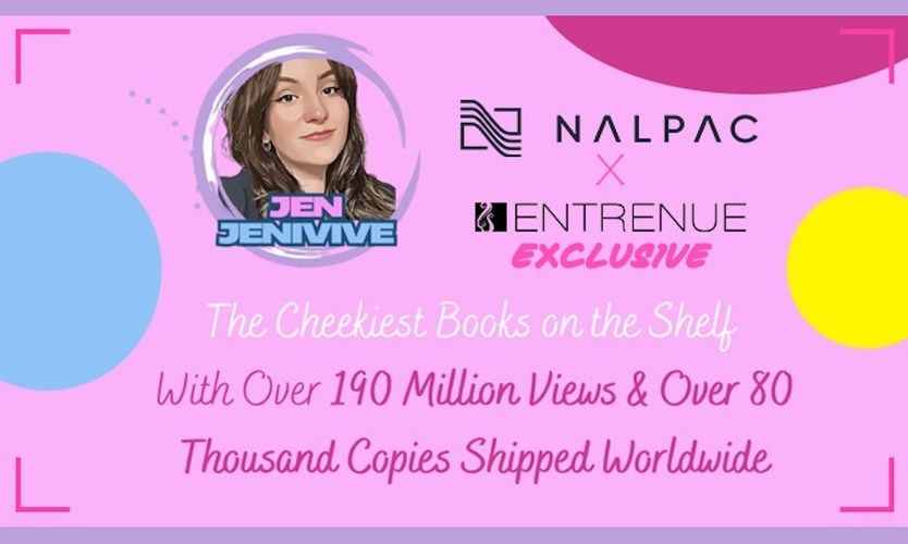Entrenue/Nalpac Ink U.S. Distro Deal for Author Jen Jenivive