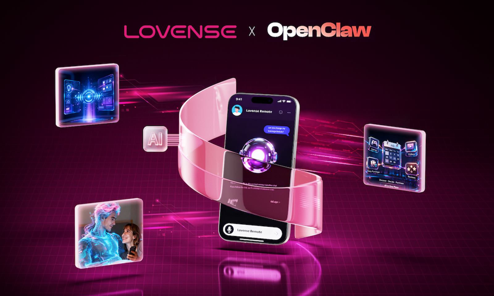 Lovense Intros Valentine’s ‘Lover Set,’ OpenClaw AI Assistant