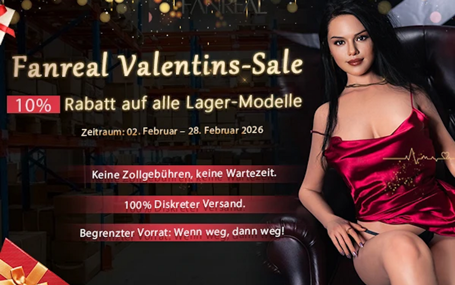 Gutdolls Offers Valentine’s Promo on Limited Fanreal Doll Models