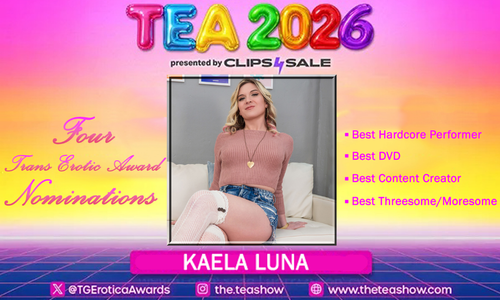 Kaela Luna Receives Multiple 2026 Trans Erotica Awards Nomination