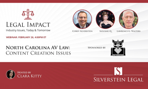Corey D. Silverstein to Host Webinar on N Carolina AV Law Impact