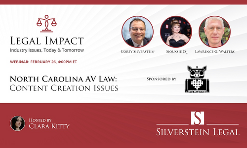 Corey D. Silverstein to Host Webinar on N Carolina AV Law Impact