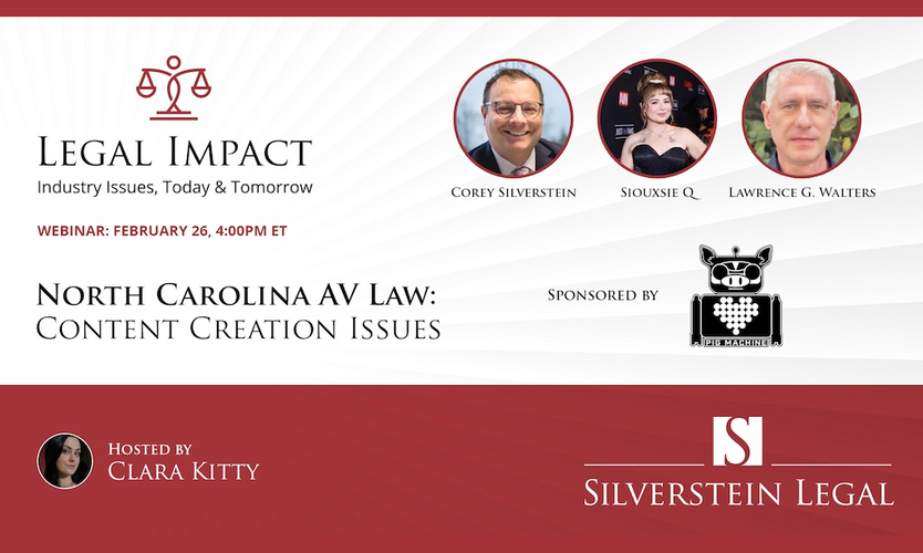Corey D. Silverstein to Host Webinar on N Carolina AV Law Impact