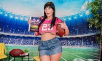 Aleksa Mink Makes Her VR Bangers Debut With Super Bowl Scene