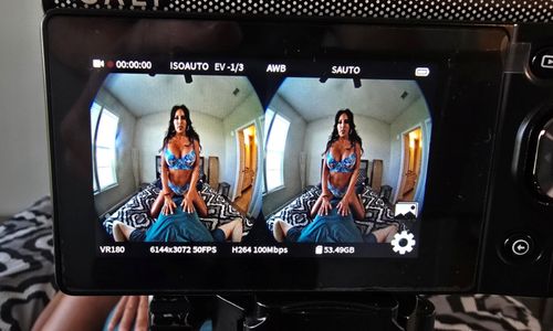 Abi James Joins Johnny Blaster in New VR Scene on OnlyFans