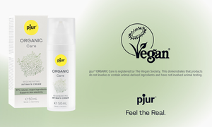 pjur Organic Care Awarded Vegan Trademark by The Vegan Society