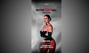 Penny Barber Serves as Door Domme at Seattle Fetish Ball