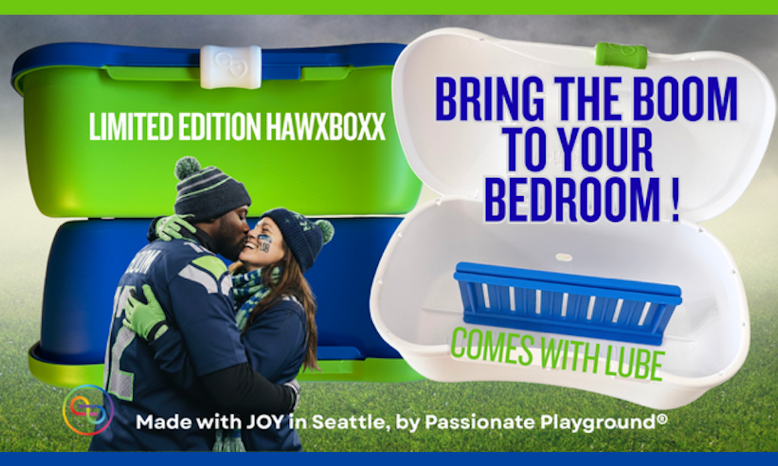 Passionate Playground Drops Limited Seattle Seahawks ‘Hawxboxx’