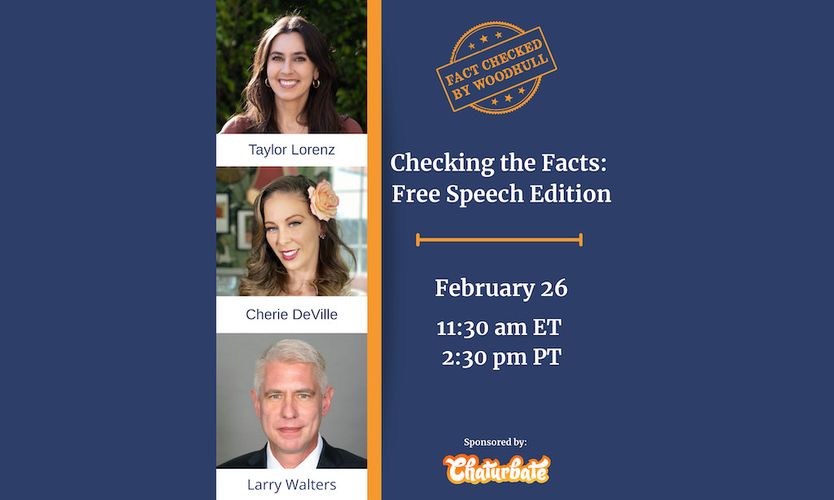 Woodhull Freedom Foundation to Host Online Panel on Free Speech