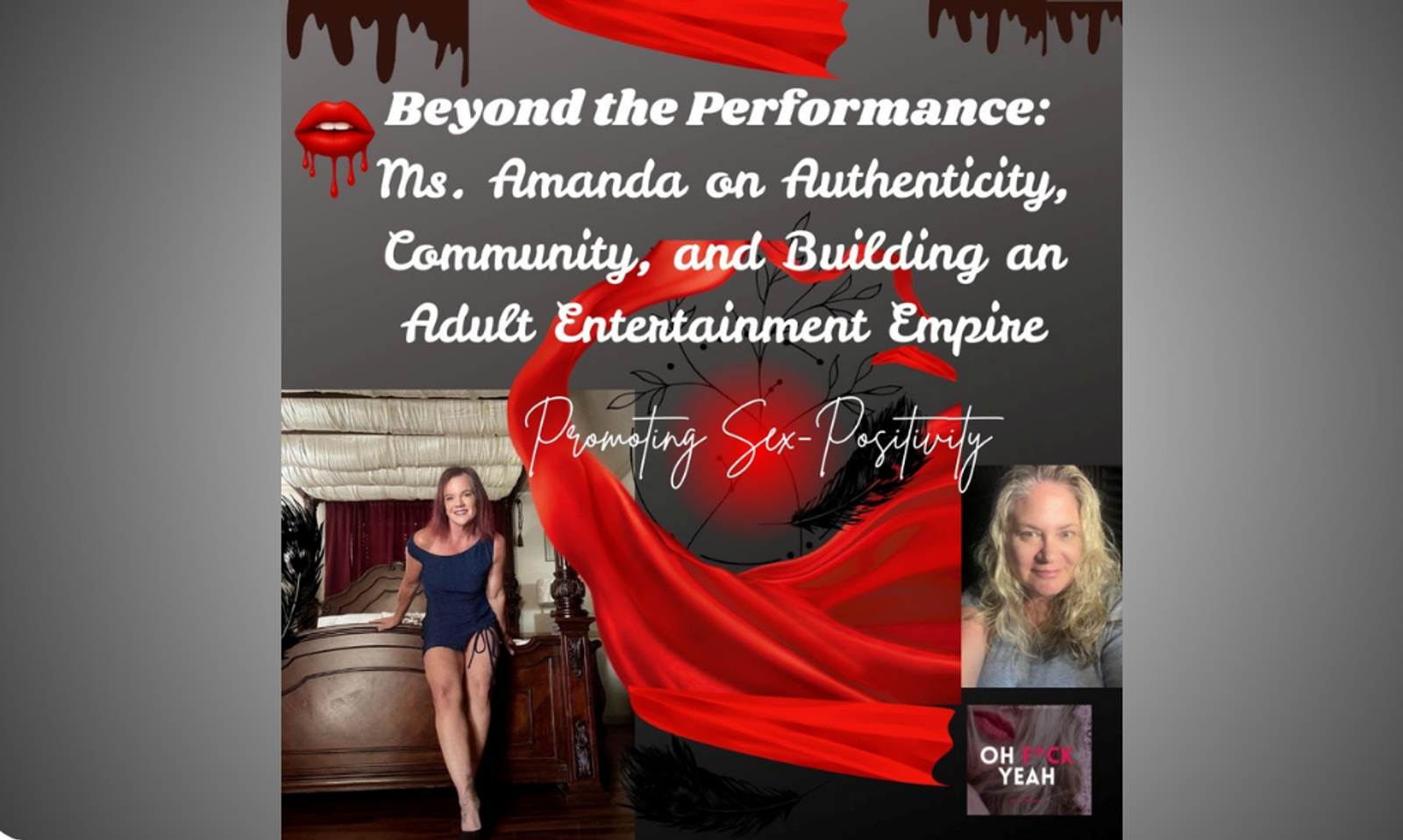 Ms. Amanda Appears on 'Oh F*ck Yeah With Ruan Willow' Podcast