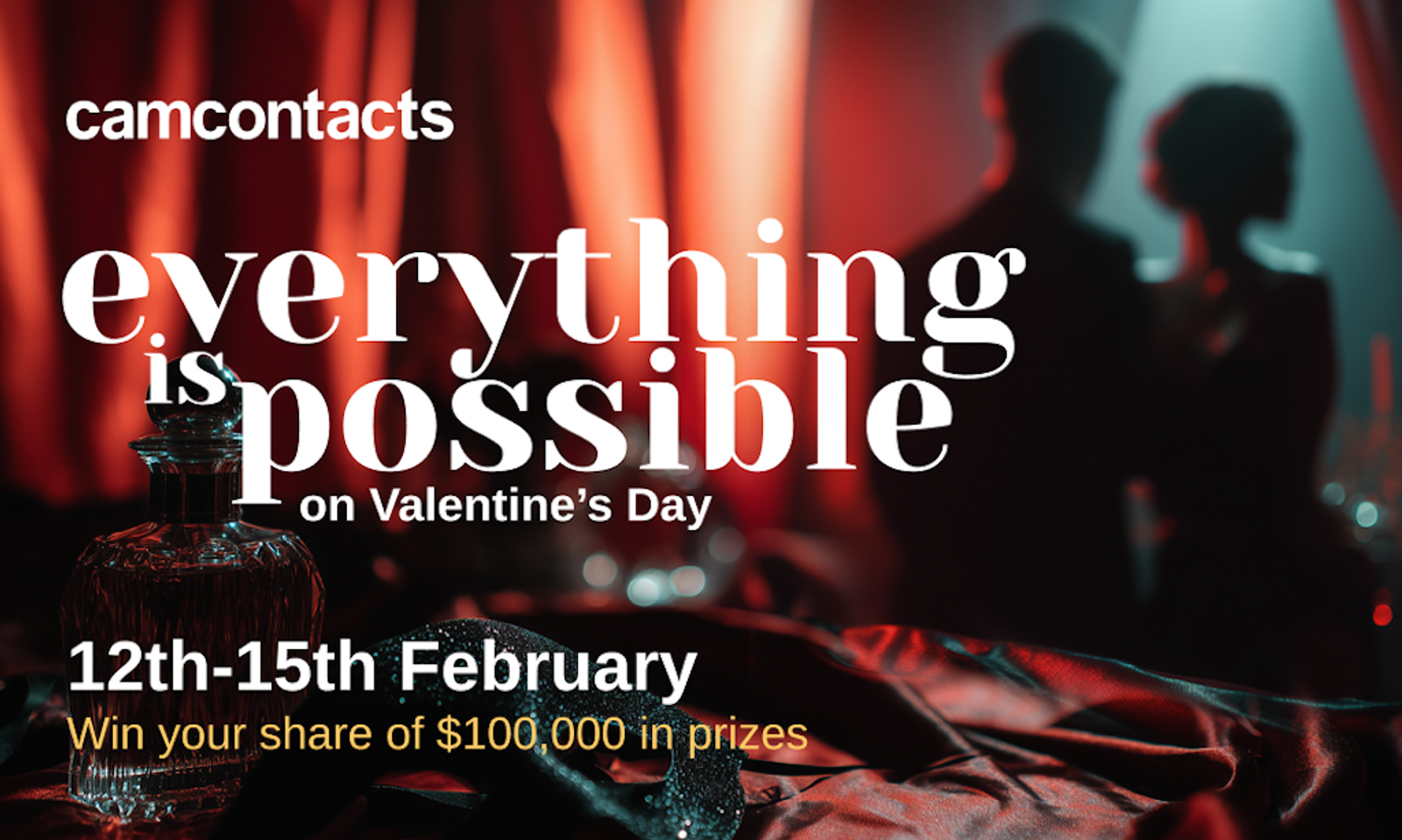 CamContacts Celebrates Valentine's Day With $100K in Prizes