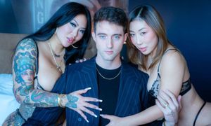 Jimmy Bud Heats Up Three-Way With Connie Perignon, Nicole Doshi