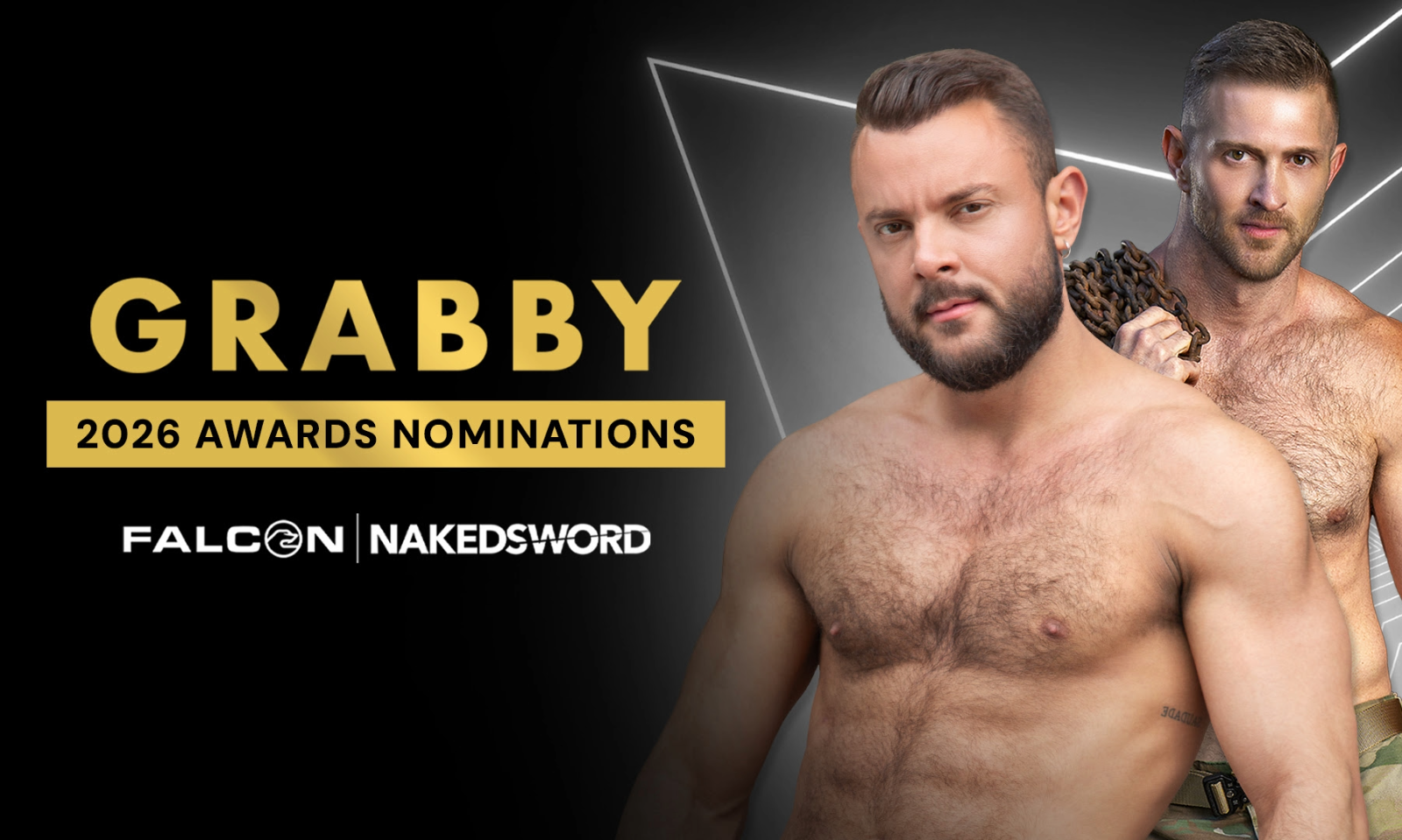 Falcon | NakedSword Earns 40 Grabbys Awards Nominations