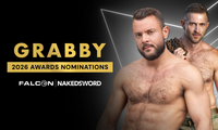 Falcon | NakedSword Earns 40 Grabbys Awards Nominations
