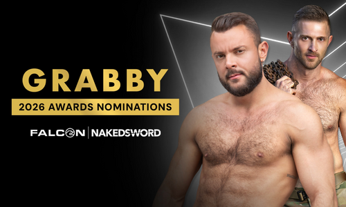 Falcon | NakedSword Earns 40 Grabbys Awards Nominations