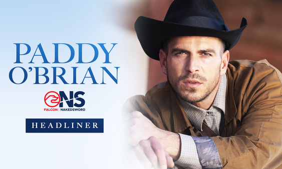 Paddy O'Brian Re-Ups as Falcon|NakedSword Headliner