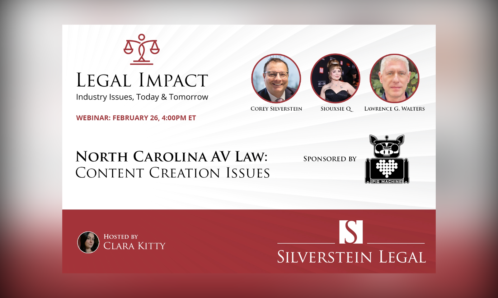 Corey Silverstein’s Latest Legal Impact Webinar Now Streaming