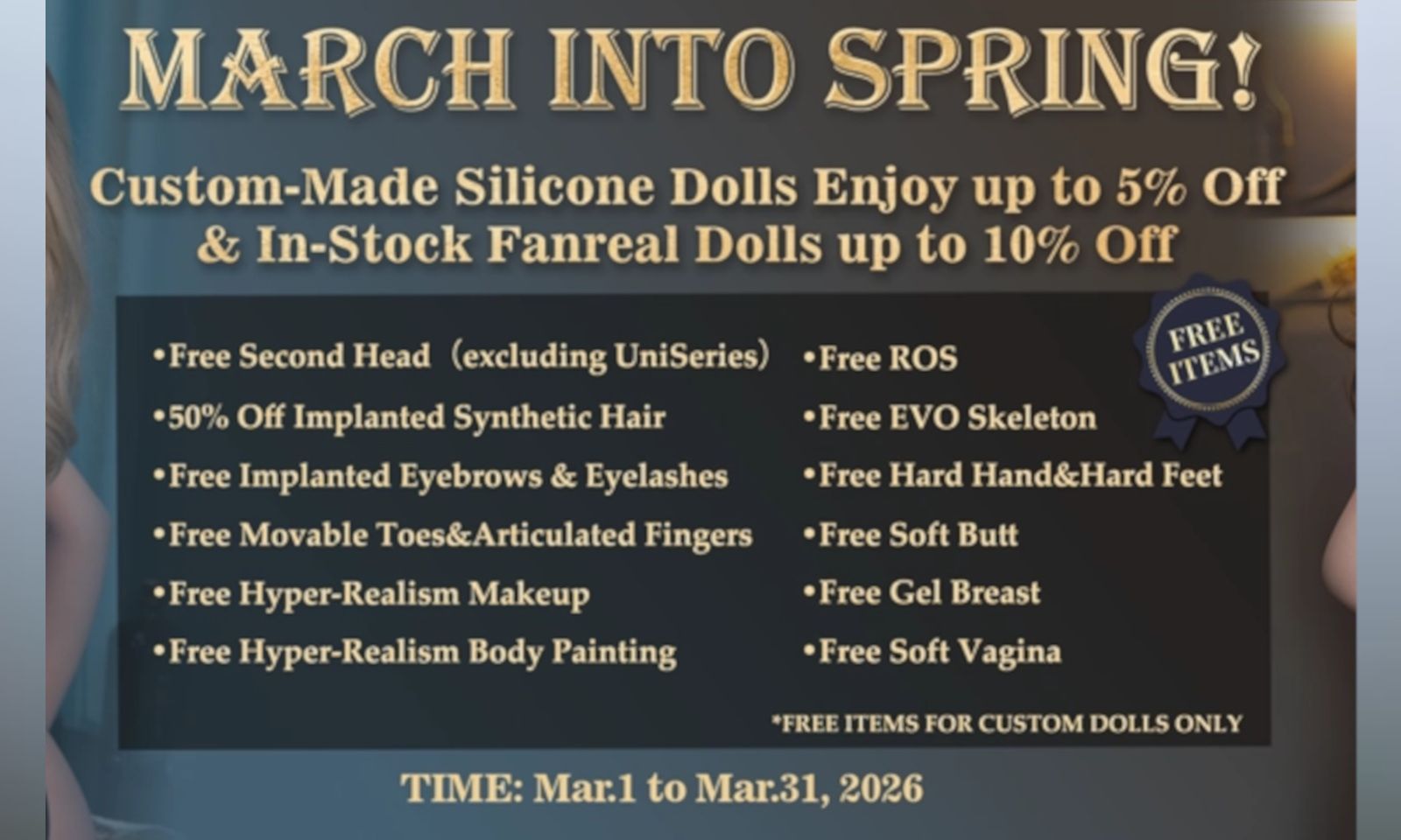 Gutdolls Launches New Discount on Dolls